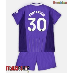 Tottenham Hotspur Rodrigo Bentancur #30 Terza Maglia Bambino 2026-27 Manica Corta (+ Pantaloni corti)